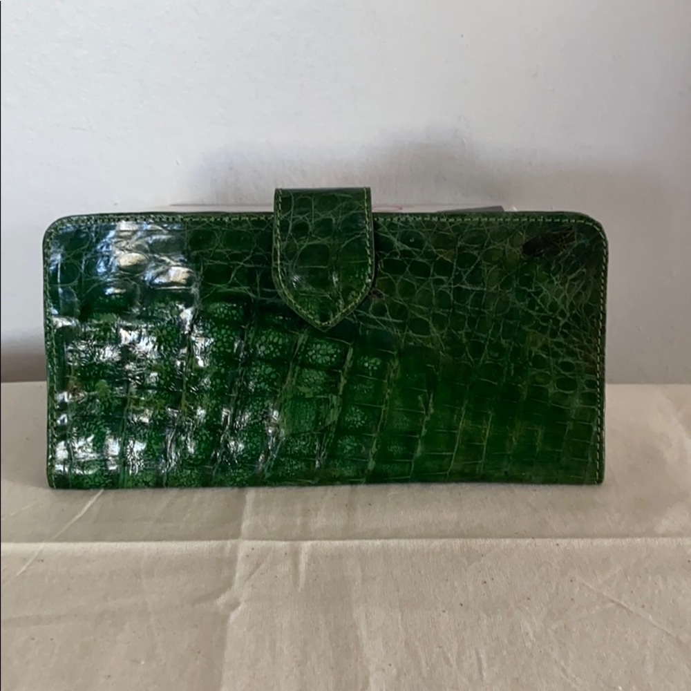 NWOT Genuine Alligator Leather Wallet